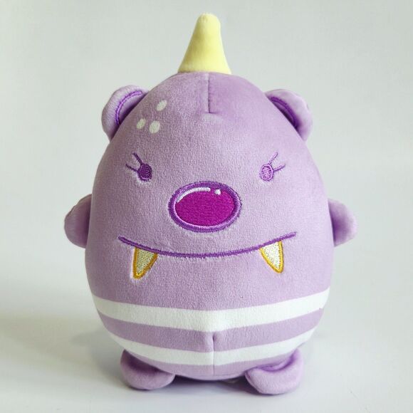 Moriah Elizabeth Mystery Plush Bumble Bear Series 1 Purple Stuffed Animal Toy 6" - Picture 1 of 10